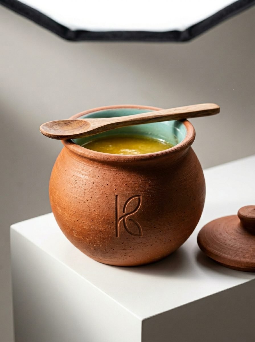 Clay_Ghee_Pot_KL-SP-003 Image 1