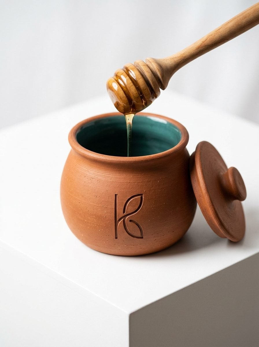 Clay_honey_jar_KL-SP-004 Image 1