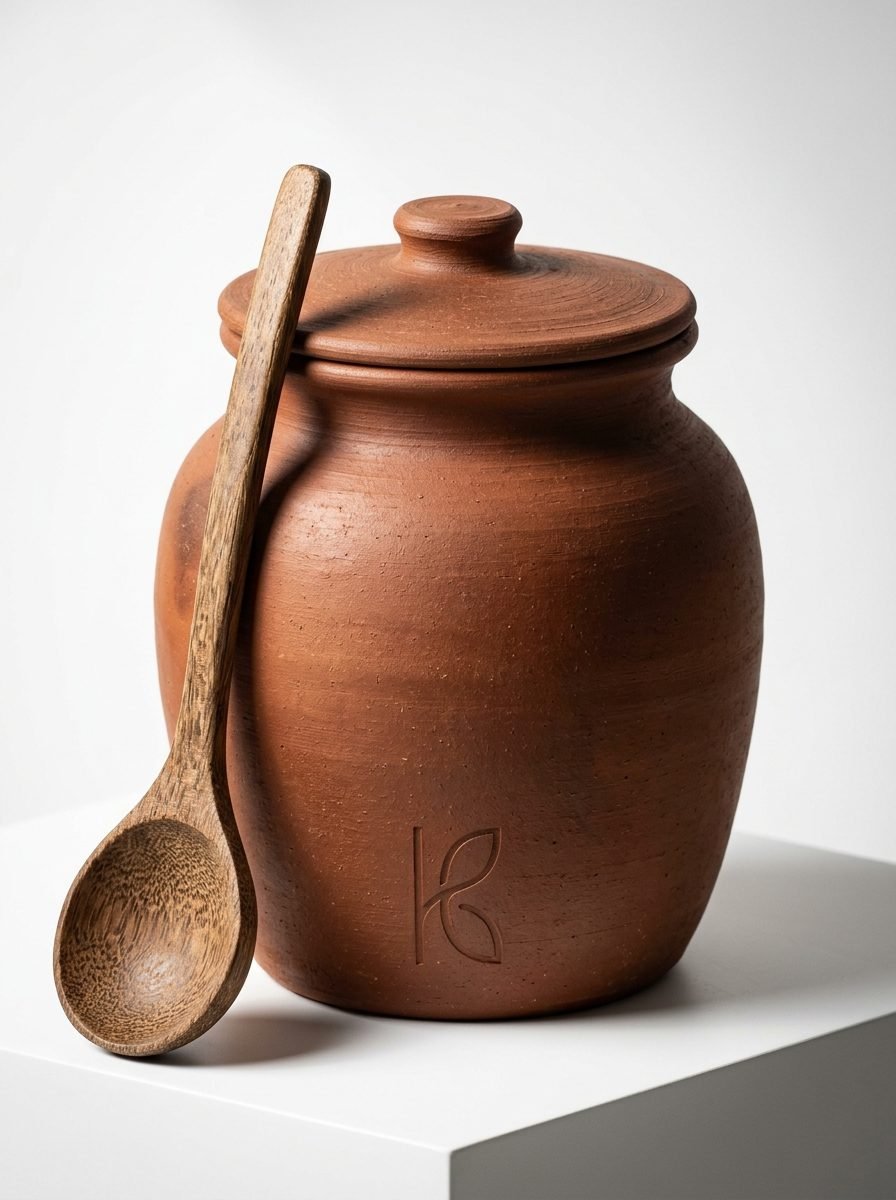 Clay_storage_jar KL-SP-002 Image 1