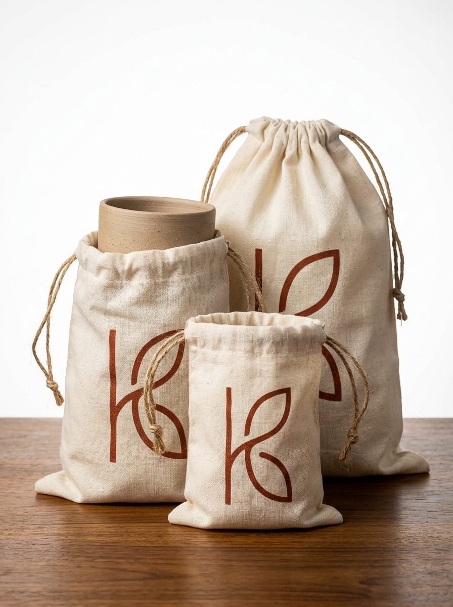 Cotton_muslin_drawstring KL-KT-007 Image 1