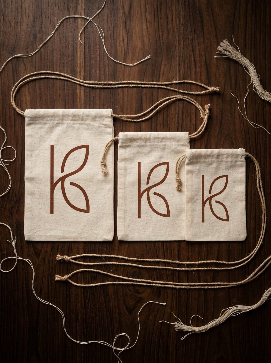 Cotton_muslin_drawstring KL-KT-007 Image 3