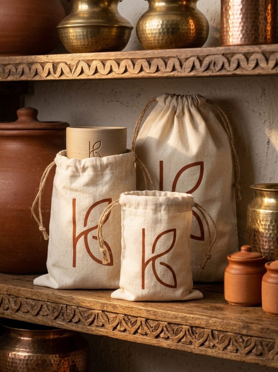 Cotton_muslin_drawstring KL-KT-007 Image 5