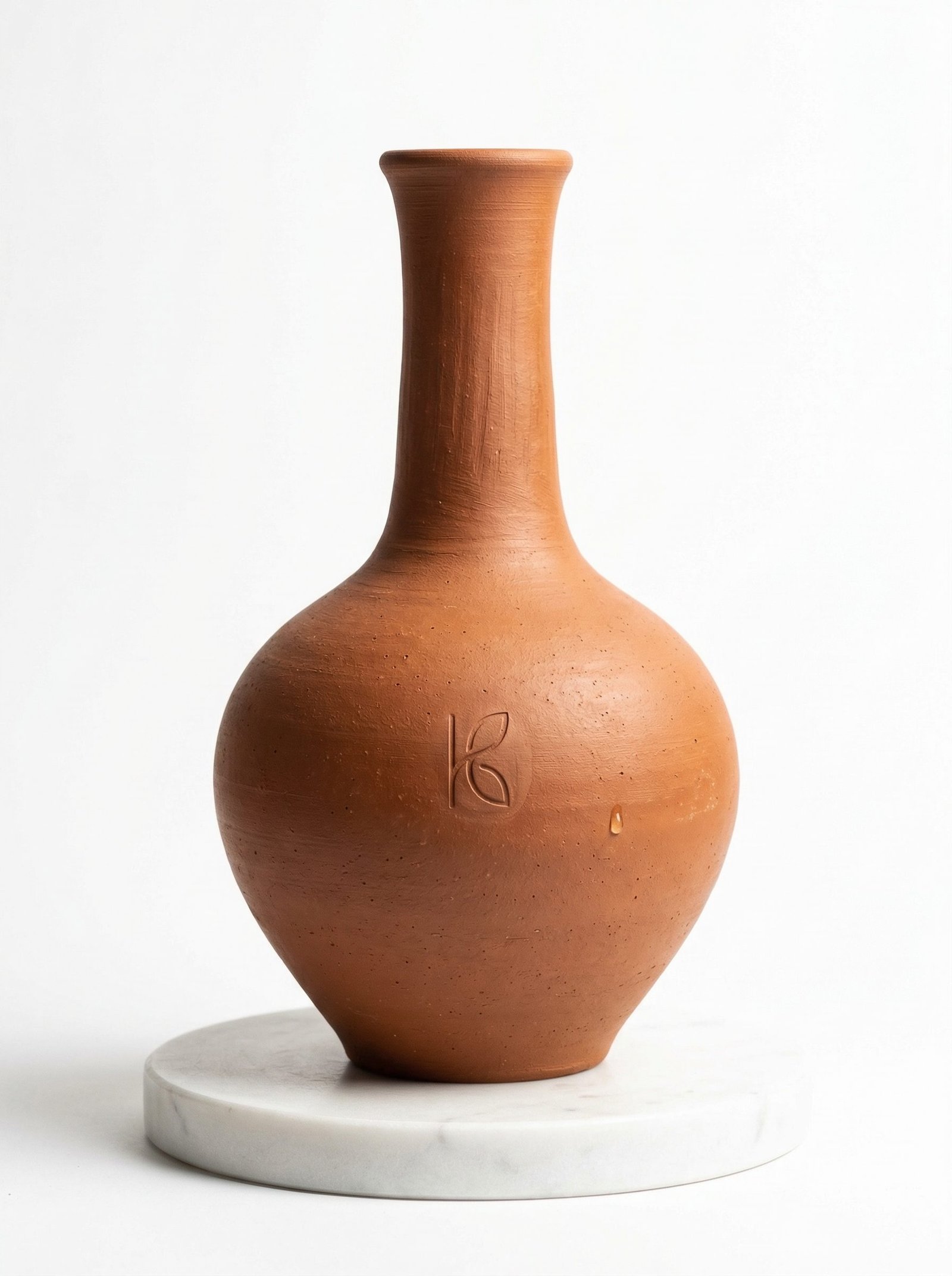 KL-DW-004-Clay Water Pot (Surahi) – 1.5 L-Image 1