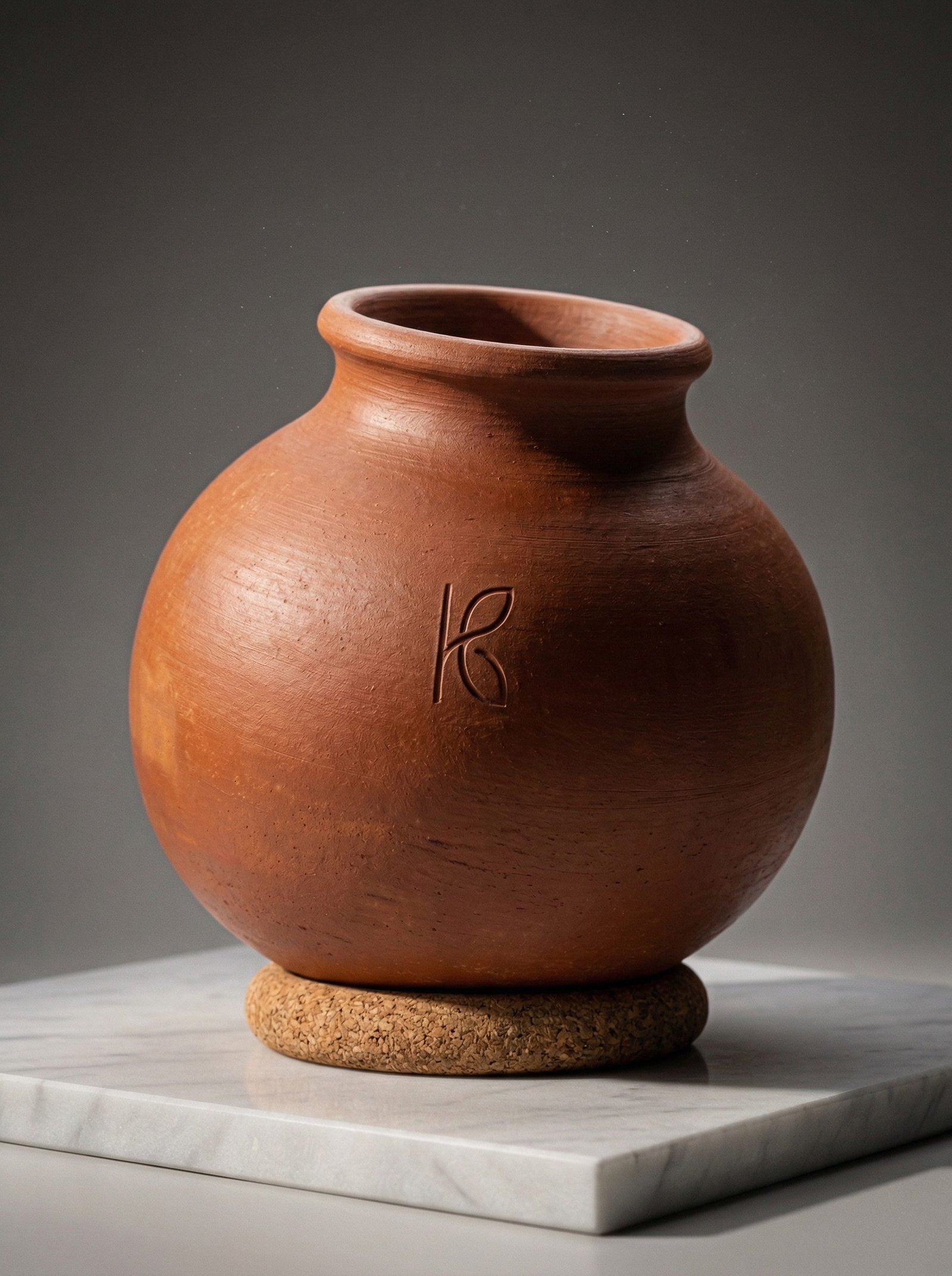 KL-DW-006-Clay Water Pot (Ghada) – 5 L-Image 1