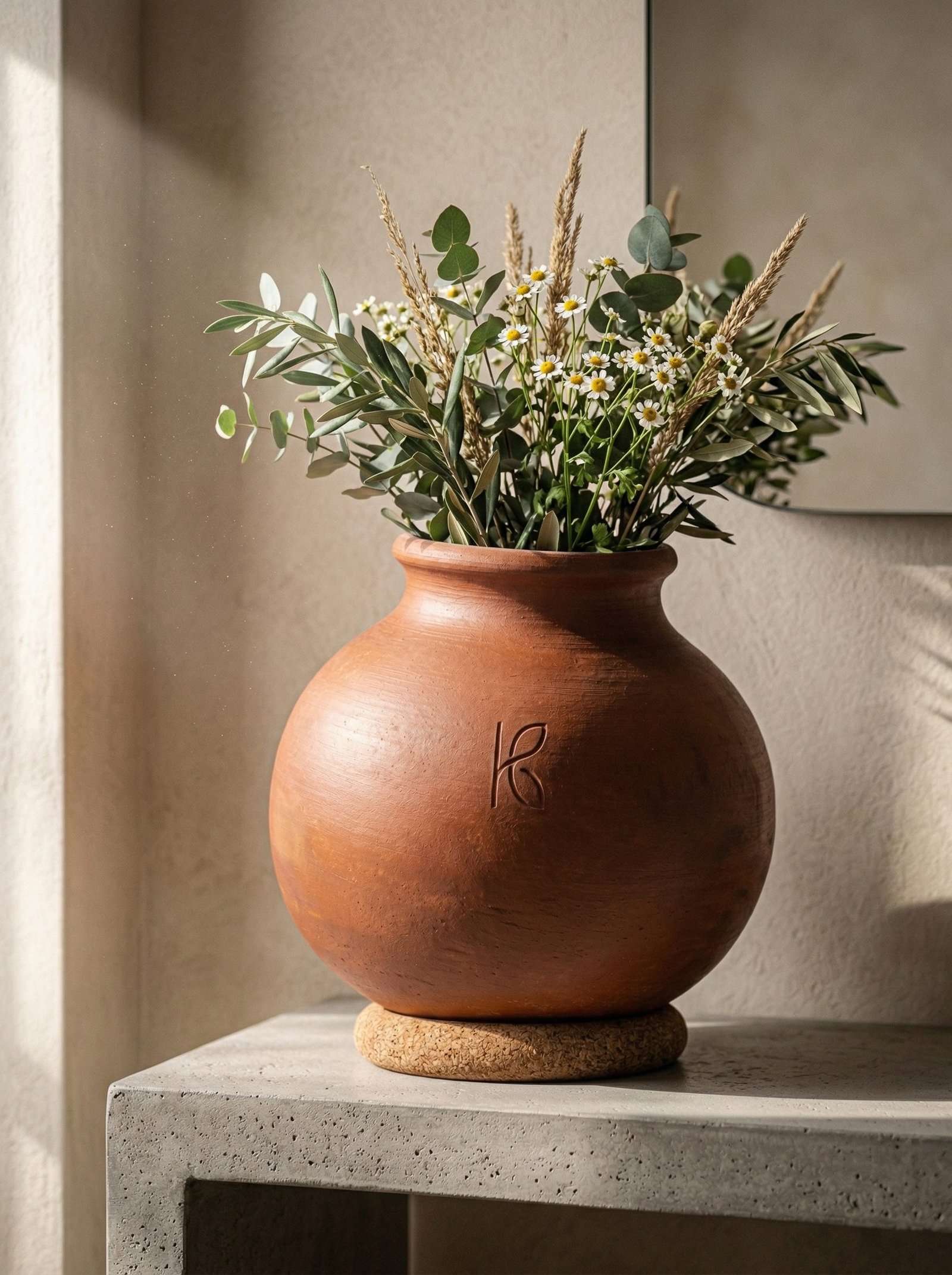 KL-DW-006-Clay Water Pot (Ghada) – 5 L-Image 6