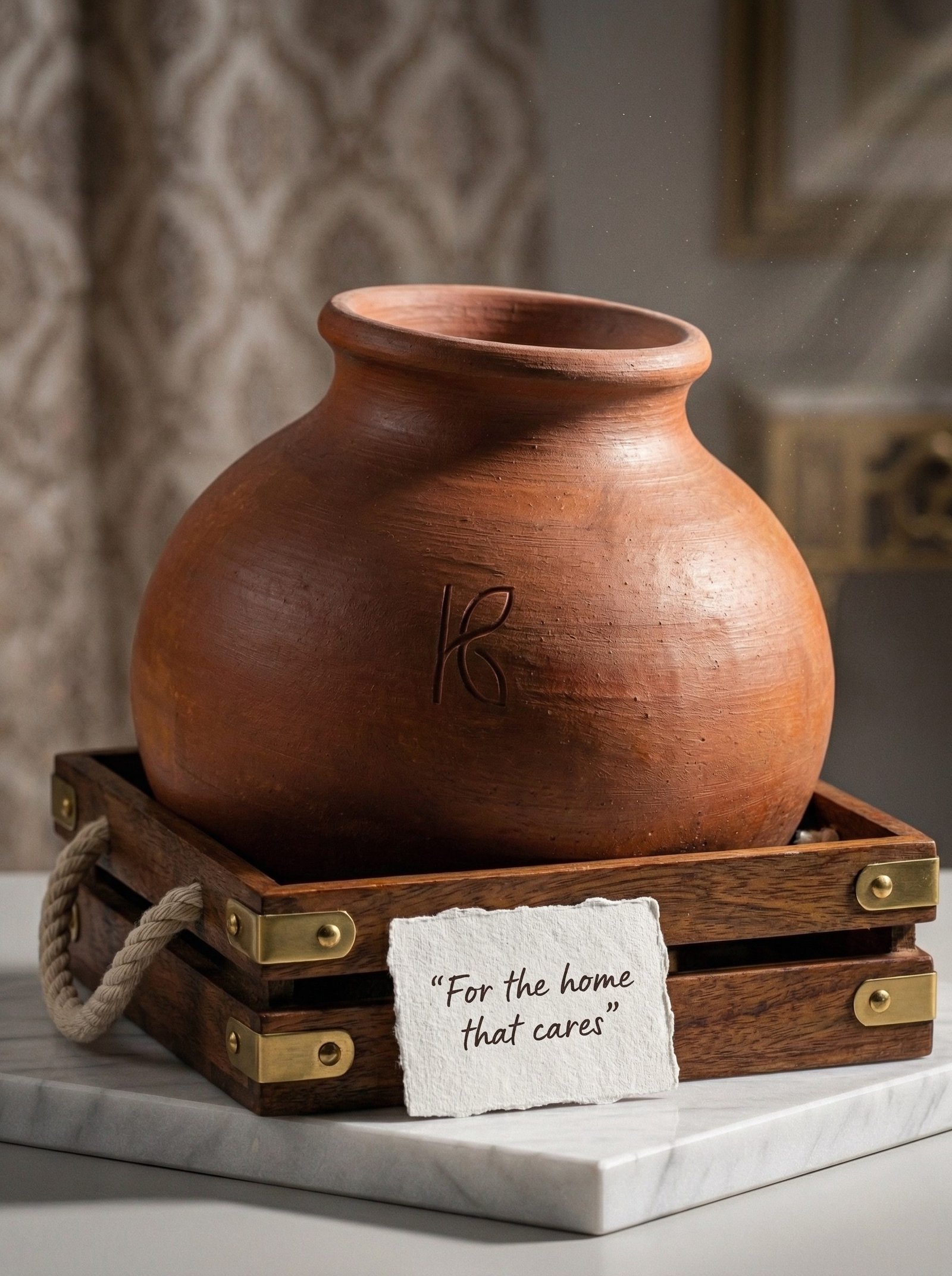 KL-DW-006-Clay Water Pot (Ghada) – 5 L-Image 7