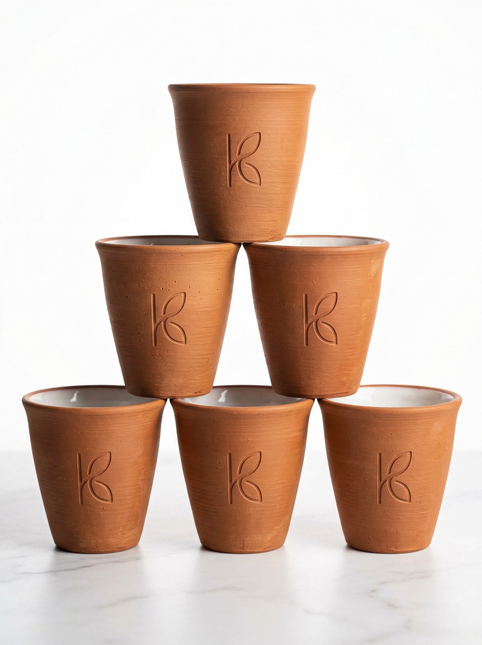 KL-DW-007-Clay Kulhad – Set of 6-Image 1