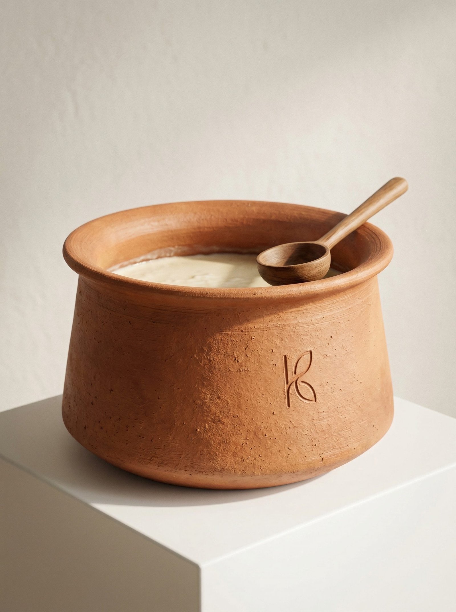 KL-DW-013-Clay Curd : Dahi Pot – 500 ml-Image 1
