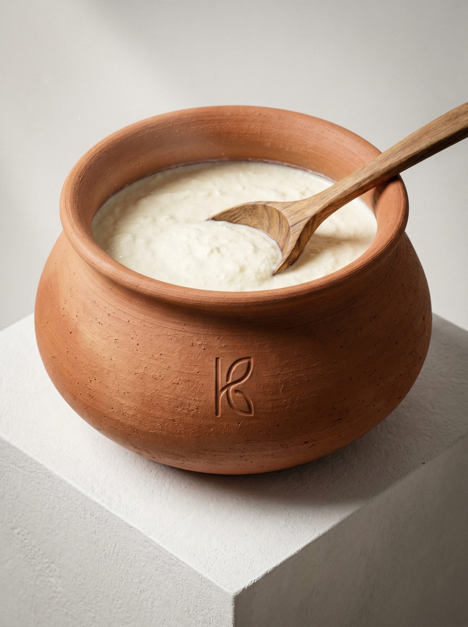 KL-DW-014-Clay Curd : Dahi Pot – 1 L-Image 1