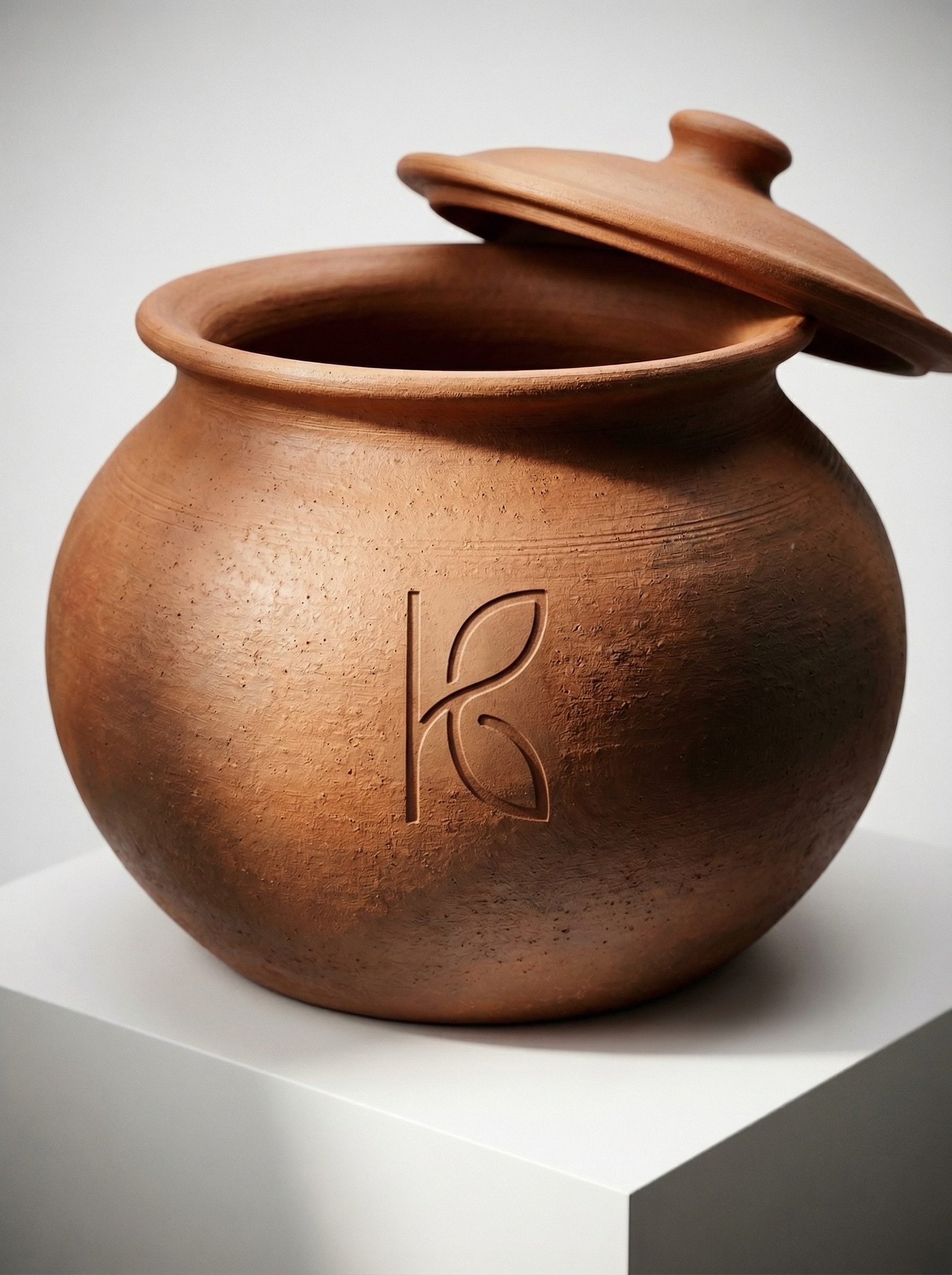 KL-DW-015-Clay Curd : Dahi Pot – 2 L-Image 1