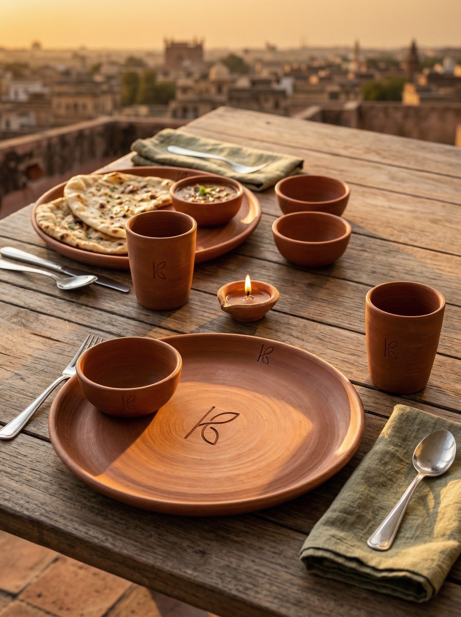 Klayvi Clay Dinner Set Klayvi Clay Dinner Set