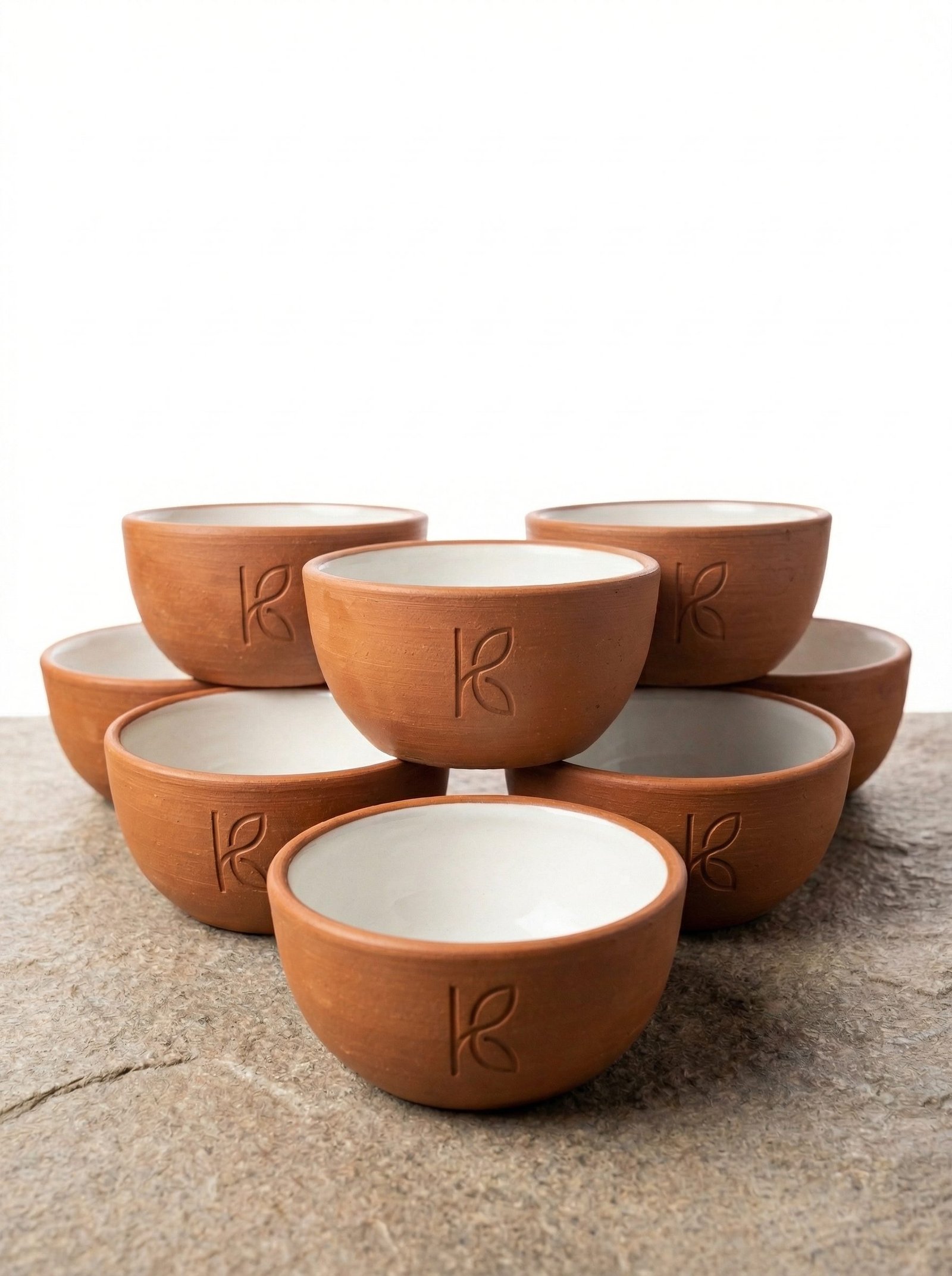 KL-SW-004-Clay Katori : Vati – Set of 6-Image 1