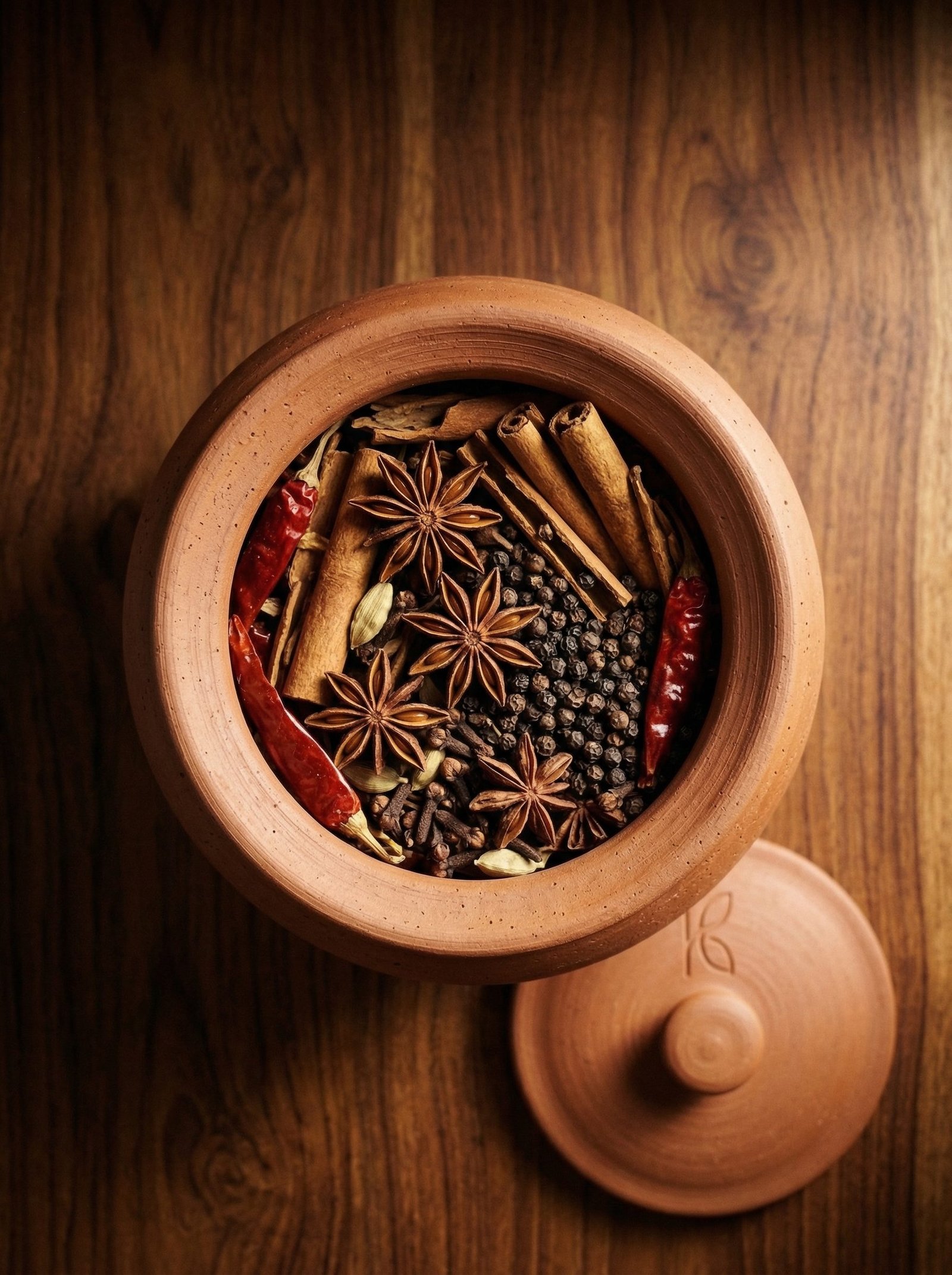 KL-SW-009-Clay Pickle : Storage Jar – 3 L-Image 3