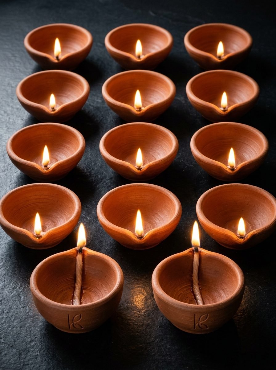 Terracotta_lamp_vessels KL-DC-010 Image 1